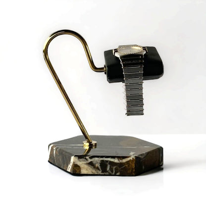 Single Watch Stand Mini Black-Gold-Brown